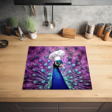 Protection plaque induction - Paon - Toque - Cool - Violet