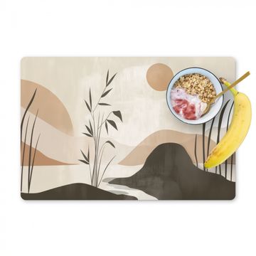 Sets de table - Japandi - Paysage - Beige