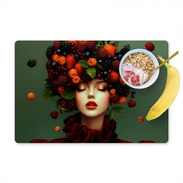 Sets de table - Femelle - Fraises - Framboises - Mûres - Baies
