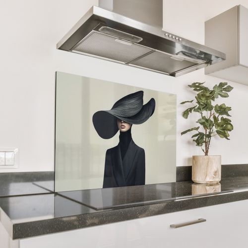 Fond de hotte - Noir - Femme - Chapeau