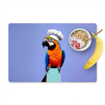 Sets de table - Perroquet - Toque - Oiseau - Sympa