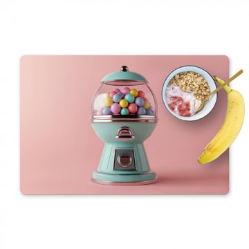 Sets de table - Chewing-gum - Rétro - Bonbons - Rose
