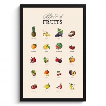 Cadre Photo - Fruits - Alimentation - Cuisine