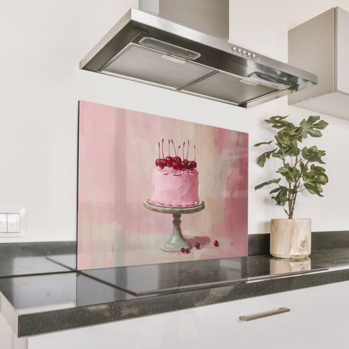 Gâteau - Rose - Cerise