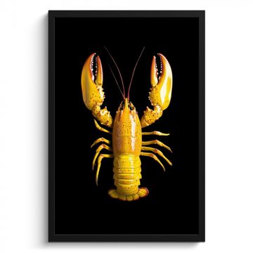 Cadre Photo - Homard - Jaune - Points - Solide