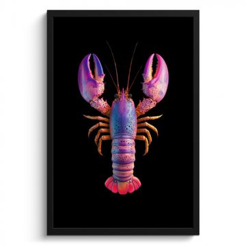 Cadre Photo - Homard - Rose - Doux - Noir
