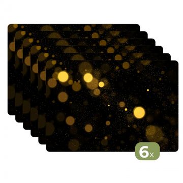 Sets de table - Poudre d'or et Cosmos