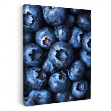 Tableau sur toile - Baies - Bleu - Fruits