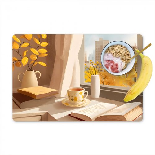 Sets de table - Thé - Livre - Thé - Automne