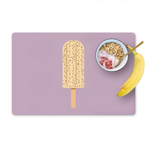Sets de table - Beige - Glace - Moucheté