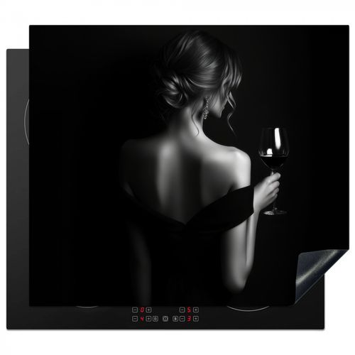 Protection plaque induction - Femme - Vin - Robe