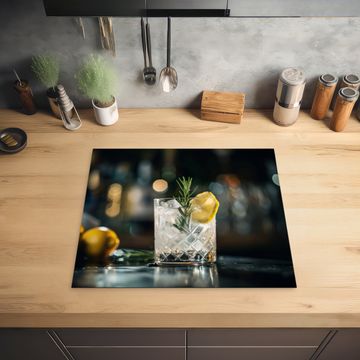 Protection plaque induction - Gin tonic avec un soupçon de citron