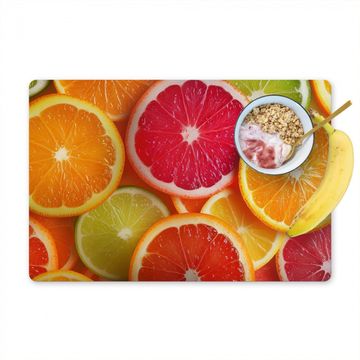 Sets de table - Fruits - Colorés - Gros plan