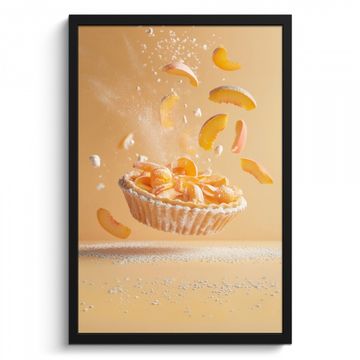 Cadre Photo - Pêche - Aliments - Gâteau - Orange