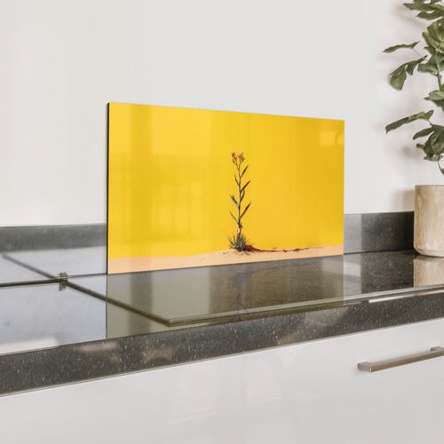 Sable - Plante - Jaune - Minimaliste