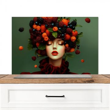 Fond de hotte - Femelle - Fraises - Framboises - Mûres - Baies