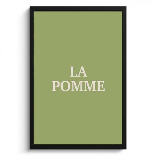 Cadre Photo - Pomme - Vert - Minimaliste