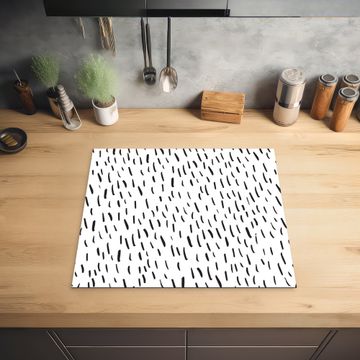 Protection plaque induction - Les rayures zébrées du minimalisme
