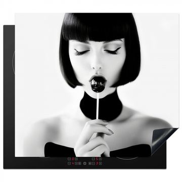 Protection plaque induction - Femme - Lolly - Noir - Blanc
