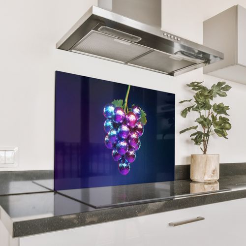 Fond de hotte - Violet - Disco - Fête - Raisin