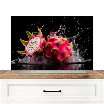 Fond de hotte - Fruit du dragon - Noir - Eau - Fruit - Fruit