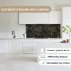 Zwart - Marmer - Goud - Nerf keuken achterwand 2 middel 871 -sfeer4_FR