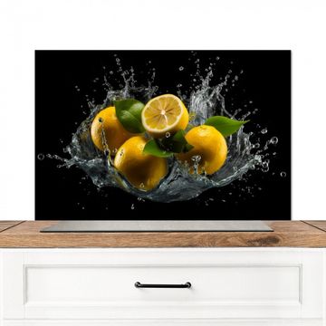 Fond de hotte - Citron - Fruit - Jaune - Noir