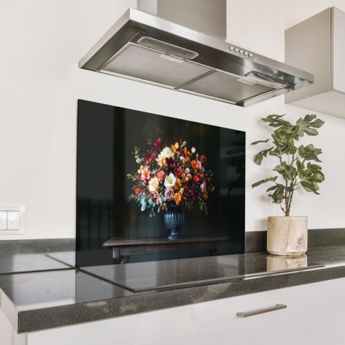 Fond de hotte - Grand - Fleurs - Vase - Bouquet