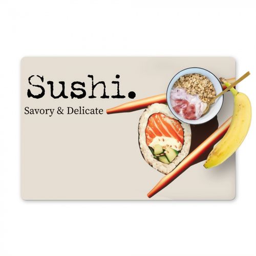 Sets de table - Sushi - Saumon - Riz - Japonais