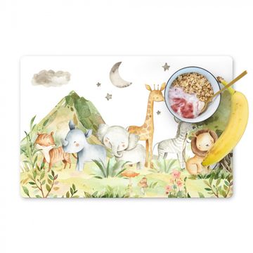 Sets de table - Un safari tranquille au pays des rêves