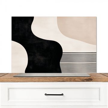 Fond de hotte - Abstrait - Japandi - Beige - Moderne