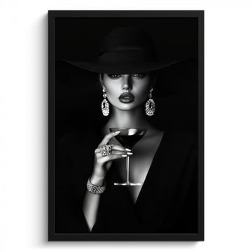 Cadre Photo - Femme - Cocktail - Chic
