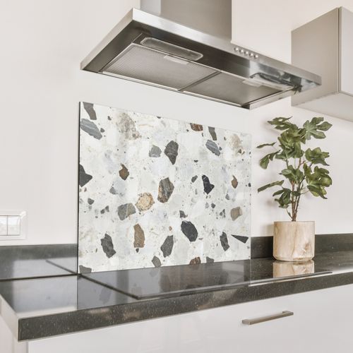Fond de hotte - Marbre - Terrazzo - Décoration - Architecture d'intérieur