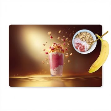 Sets de table - Framboise - Smoothie - Boisson - Rose