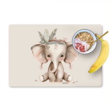 Sets de table - Eléphant - Bohème - Animaux - Boho