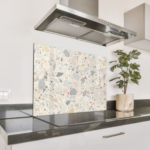 Fond de hotte - Motifs - Lumière - Terrazzo - Décoration