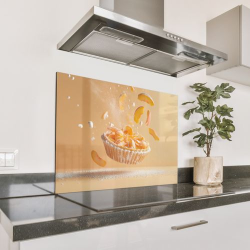 Fond de hotte - Pêche - Aliments - Gâteau - Orange