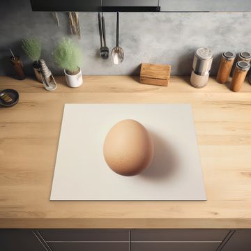 Protection plaque induction - Œuf - Beige - Ovale - Ovale
