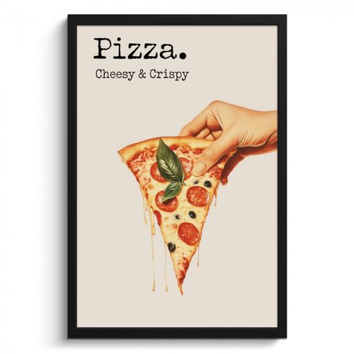 Cadre Photo - Pizza - Fromage - Pepperoni