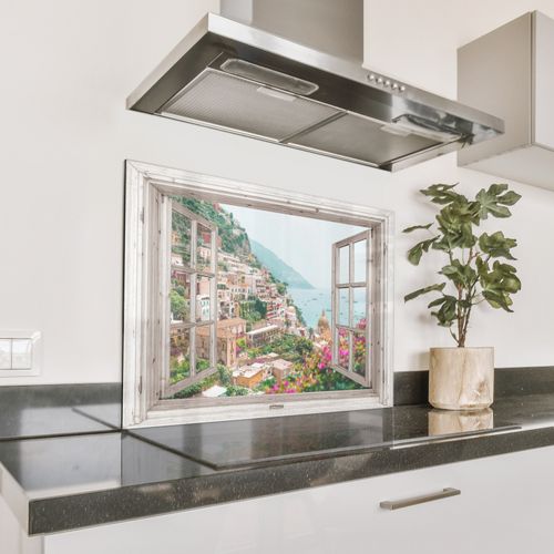 Fond de hotte - Vue sur la Méditerranée