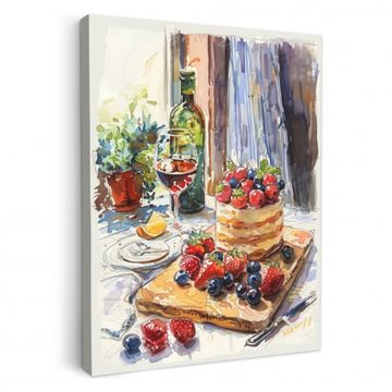 Tableau sur toile - Nature morte culinaire