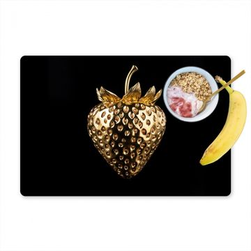 Sets de table - Fraise - Or - Noir - Chrome