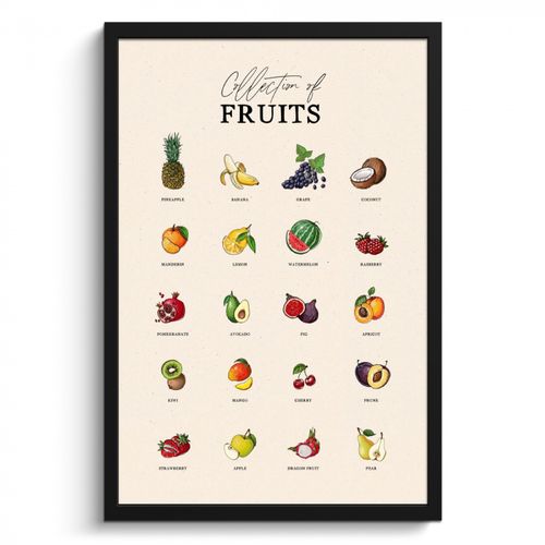 Cadre Photo - Fruits - Alimentation - Cuisine