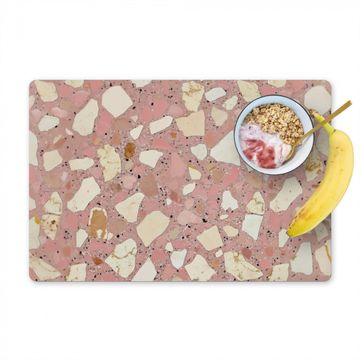 Sets de table - Rose - Décoration - Pierres - Terrazzo