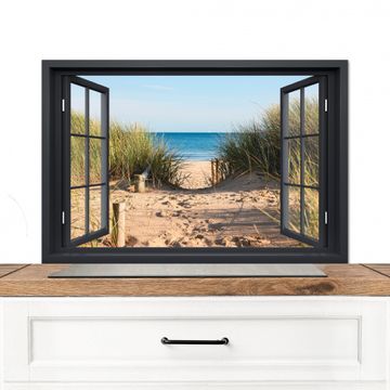 Accès à la plage
