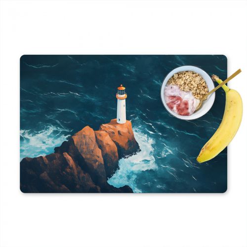 Sets de table - Phare - Rocher - Mer - Vagues