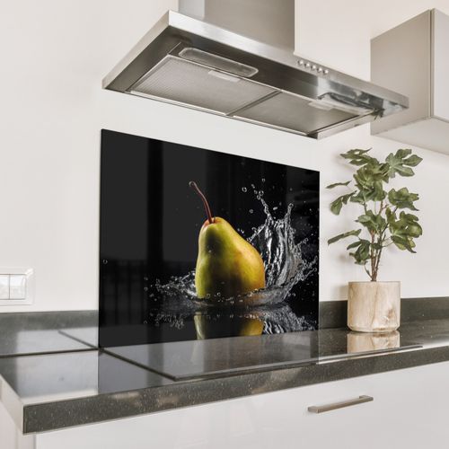 Fond de hotte - Poire - Fruit - Eau - Noir