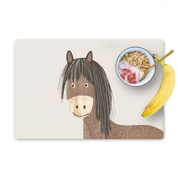 Sets de table - Cheval - Animal - Couleurs pastel - Chevaux