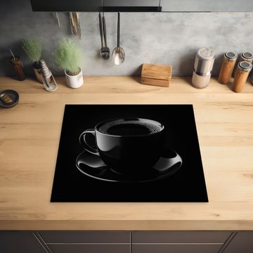 Protection plaque induction - Noir - Café - Tasse
