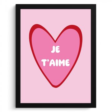 Coeur - Français - Valentin - Rose